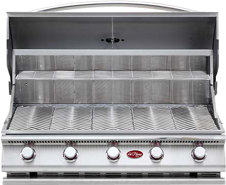 Gourmet Series 5-burner Built-in Stainless Steel Propane (450x450), Png Download