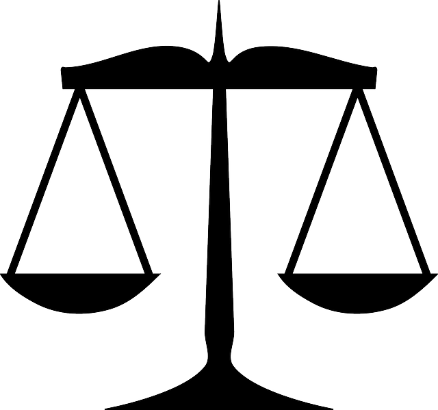 Justice, Law, Measurement, Silhouette, Weight, Scales - Balance Clipart (640x599), Png Download