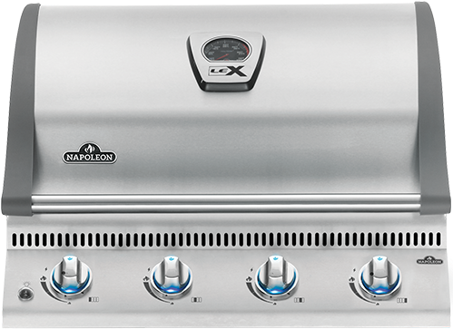 Napoleon Lex 485 48000 Btu Built-in Propane Bbq (500x500), Png Download