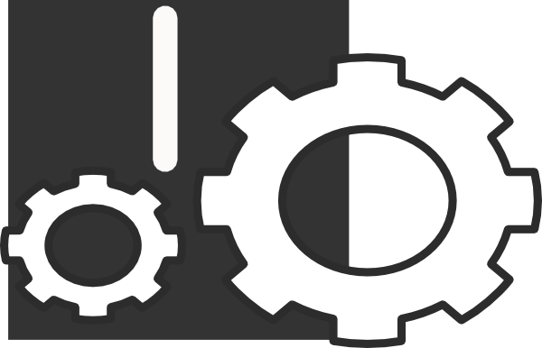 Cog Logo (600x386), Png Download