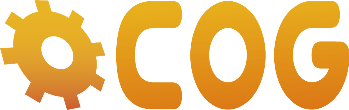 Cog Network Logo - Circle (1130x400), Png Download