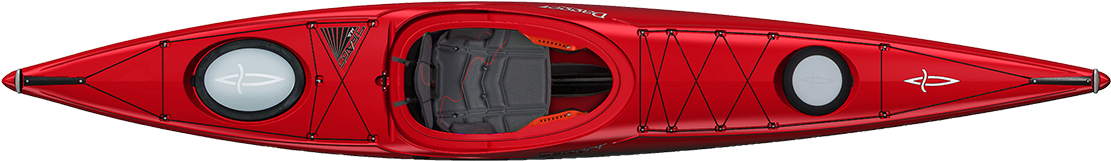5 Touring Kayak - Dagger Stratos-red-14.5 L (1230x930), Png Download