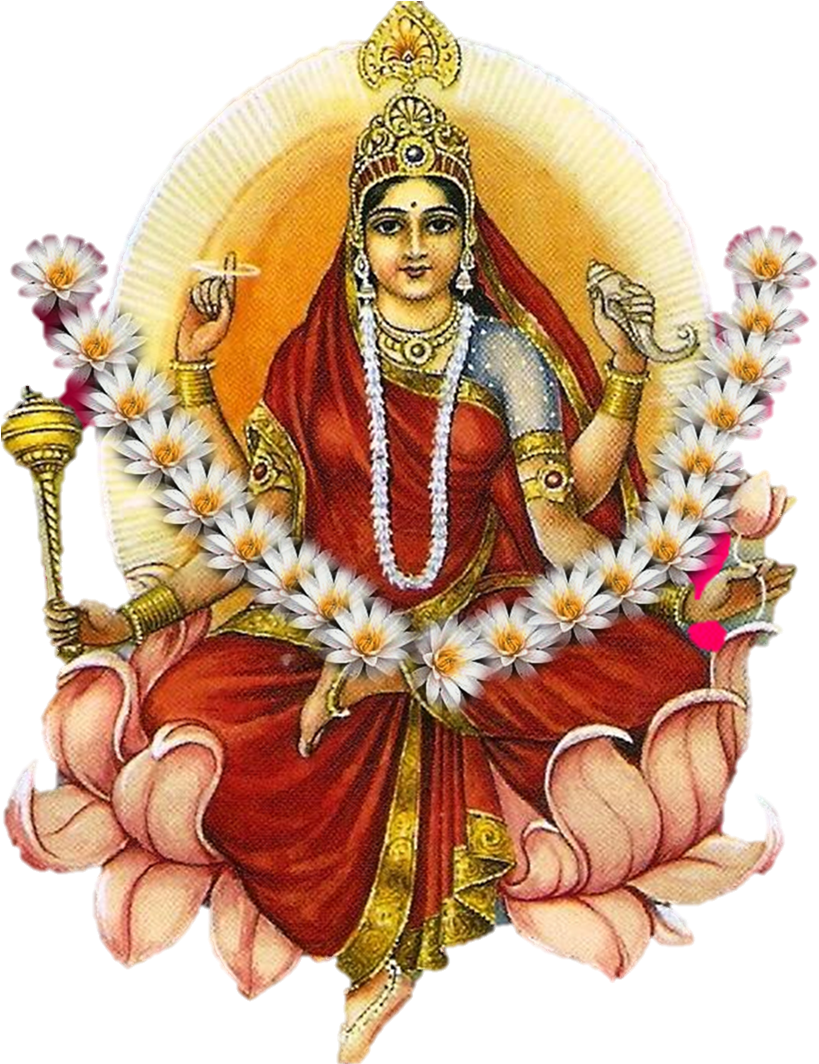Devi Stotra Links - Lakshmi (830x1063), Png Download