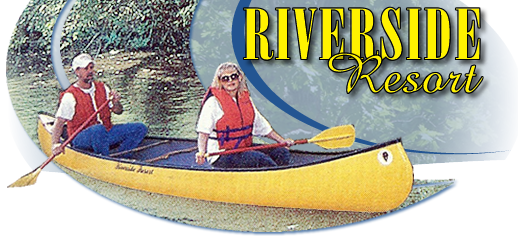 Riverside Resort And Canoe Rentals Kings River Cabins, - Canoe (518x240), Png Download