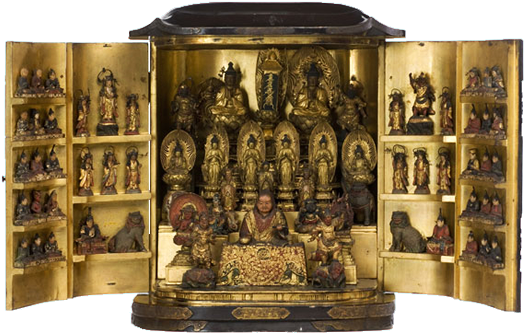 I Love This - Shinto Buddha (550x340), Png Download