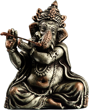 Lord Vinayaka Transperant Png Hd Images And Photos - Statue (332x400), Png Download