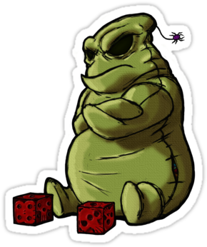 Oogie Boogie Chibi (375x360), Png Download