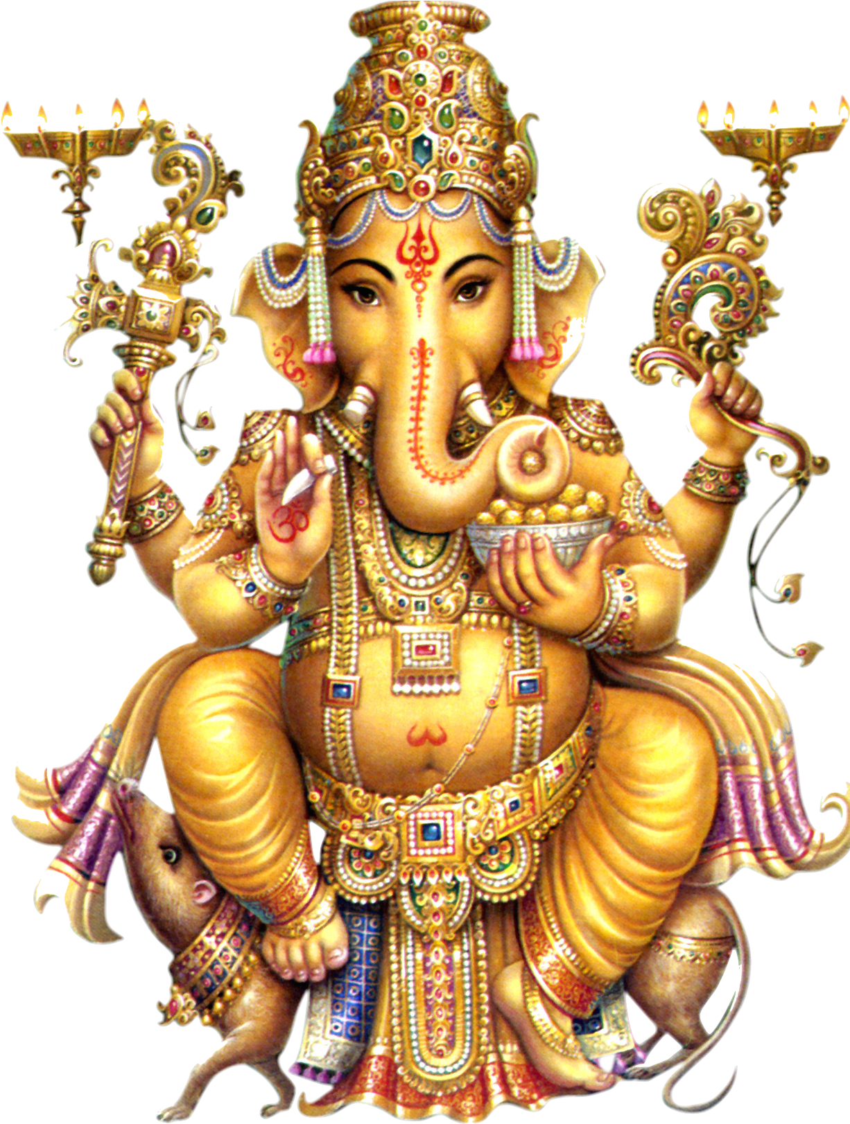 It Marks The Ganesh 1 - Hindu God Hd Png (1248x1638), Png Download