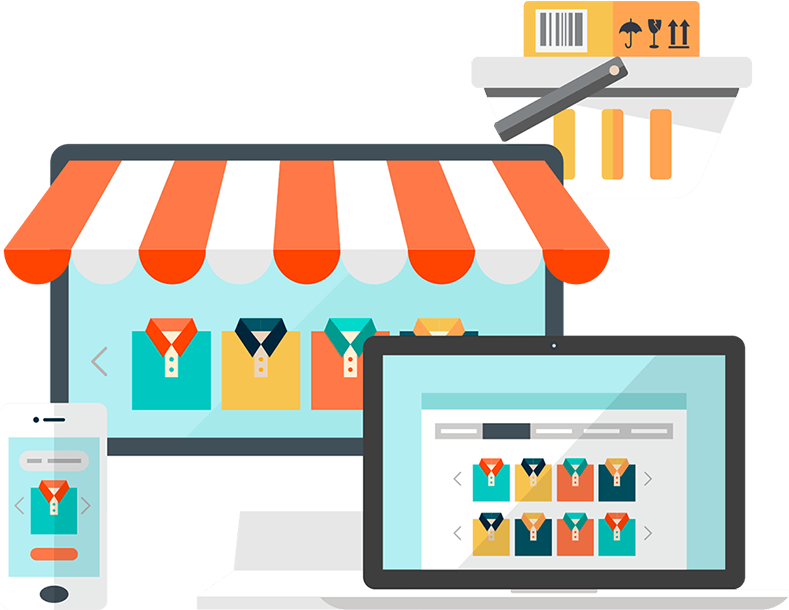 Ecommerce Application Development (807x650), Png Download