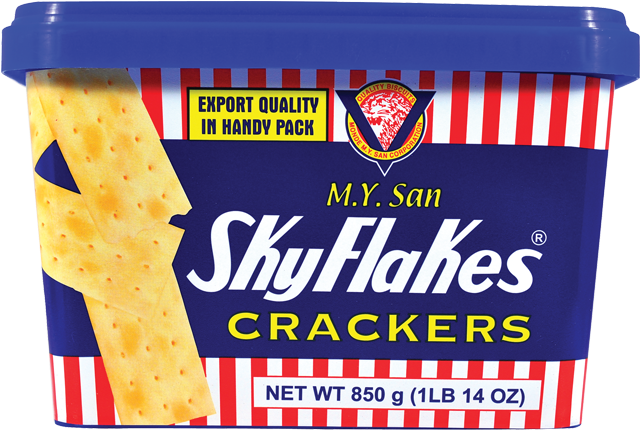 Skyflakes Crackers - My San Skyflakes Saltine Crackers (640x640), Png Download