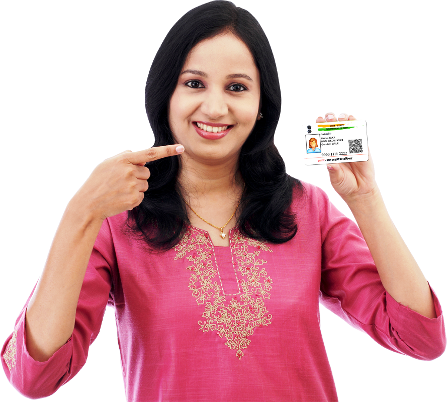 Aadhaar Permanent Center - Halloween Costume (889x800), Png Download