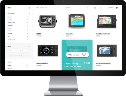 E-commerce Solution - Simrad Nss7 Evo3 & Broadband 4g Radar (436x334), Png Download