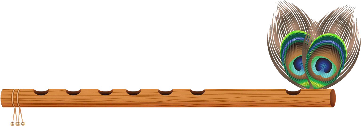 Download Stocks Krishna Flute Draw PNG Image with No Background