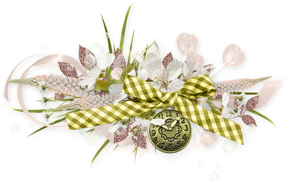 Spring, Bloom, Nature, Branch, Grass, Leaves, Flowers - Doreenbeads 50pcs Antique Bronze Clock Charm Pendants (960x634), Png Download