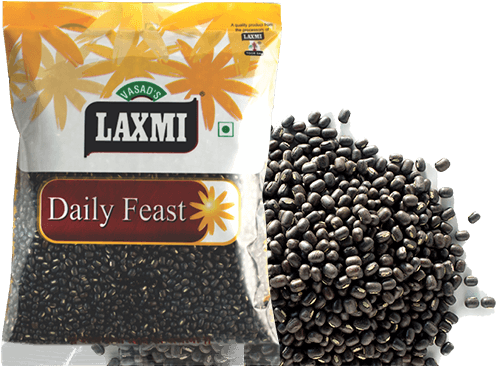 Laxmi Daily Feast Urad Black Whole - Laxmi Dals (496x452), Png Download