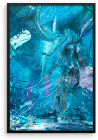 Art Veena Malik Poster Framed Contemporary Art - Mohenjo Daro Art Fantasy (500x500), Png Download