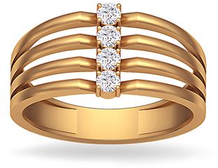 Balaji Diamond Ring - Wedding Ring (500x500), Png Download
