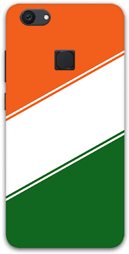 Indian Flag Color Vivo V7 Plus Mobile Case - Mobile Phone (600x600), Png Download