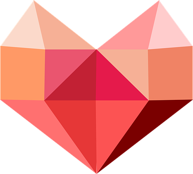 Heart Pink Graphics Heart Heart Heart Hear - Graphic Heart (377x340), Png Download