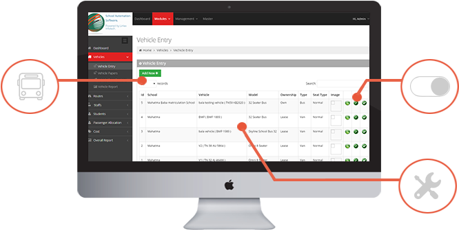 Vehicles Status - Time Attendance Software Report Filter (676x393), Png Download