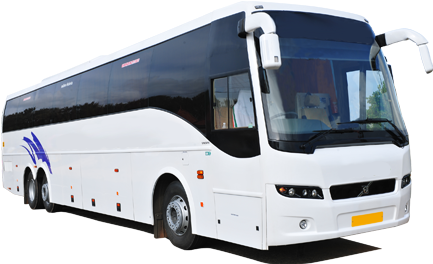 This Is India's Largest Online Bus Ticketing Platform, - Travels Bus Png (600x300), Png Download