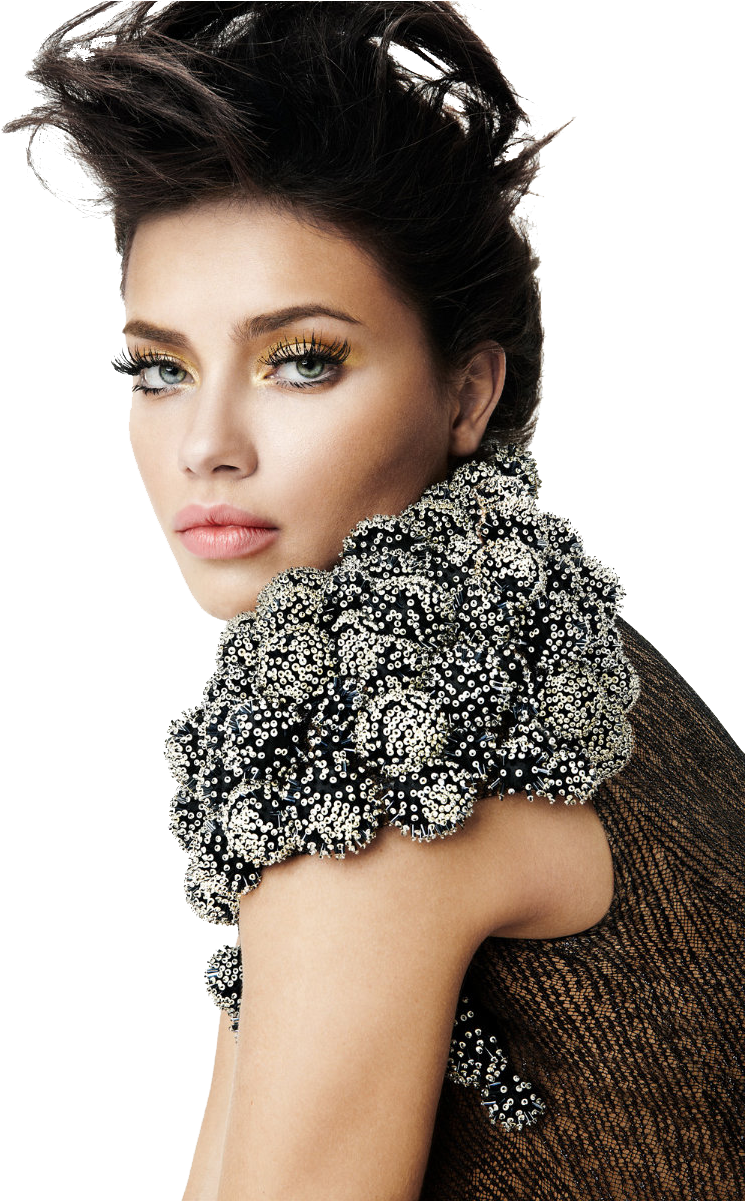 Adriana Lima Png Photos - Adriana Lima Vogue Brazil 2011 (800x1200), Png Download