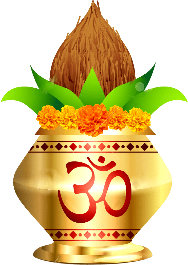 Indian Wedding Colour Clipart 4 By Justin - Kalash Vector Free Download (1300x1300), Png Download