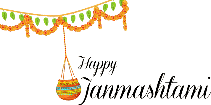 Create Your - Happy Janmashtami Text Png (913x454), Png Download