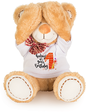 Cute Party - Bear (404x404), Png Download