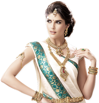 Collection That Integrates Artistic Traditional Antique - Girl With Jewellery Png (342x358), Png Download