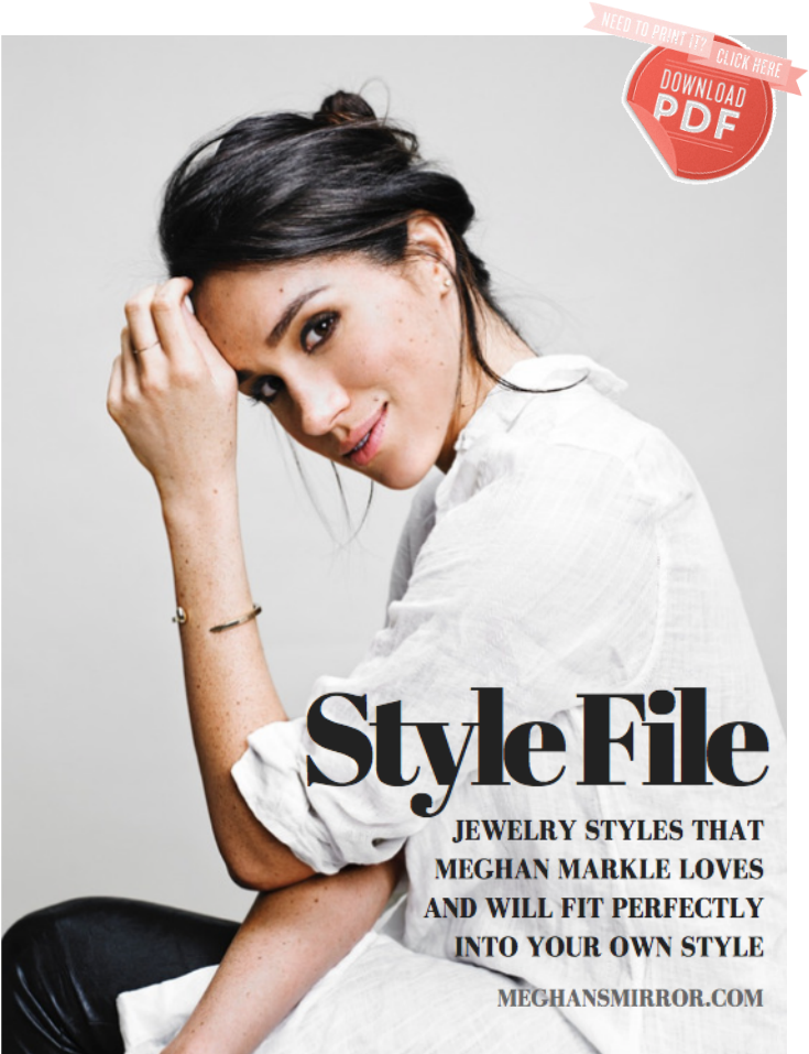 Meghan Markle Jewellery Style (800x1000), Png Download