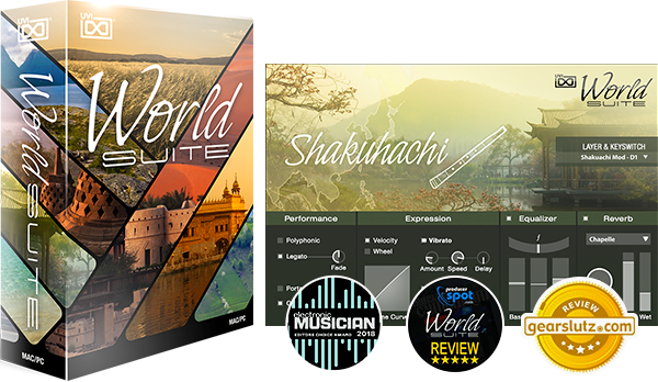 Instruments From Around The Globe - Uvi World Suite (オンライン納品専用) 代金引換はご利用頂けません。 (600x348), Png Download