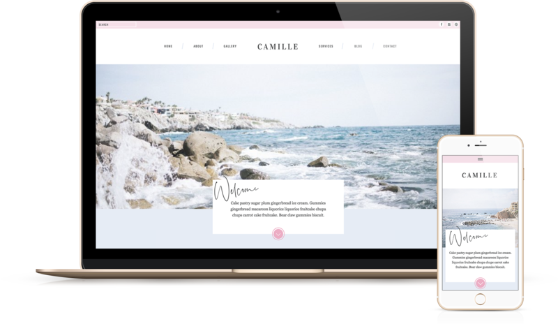 Heartfelt Web Designs & Branding For Female Creatives - Iphone (800x464), Png Download