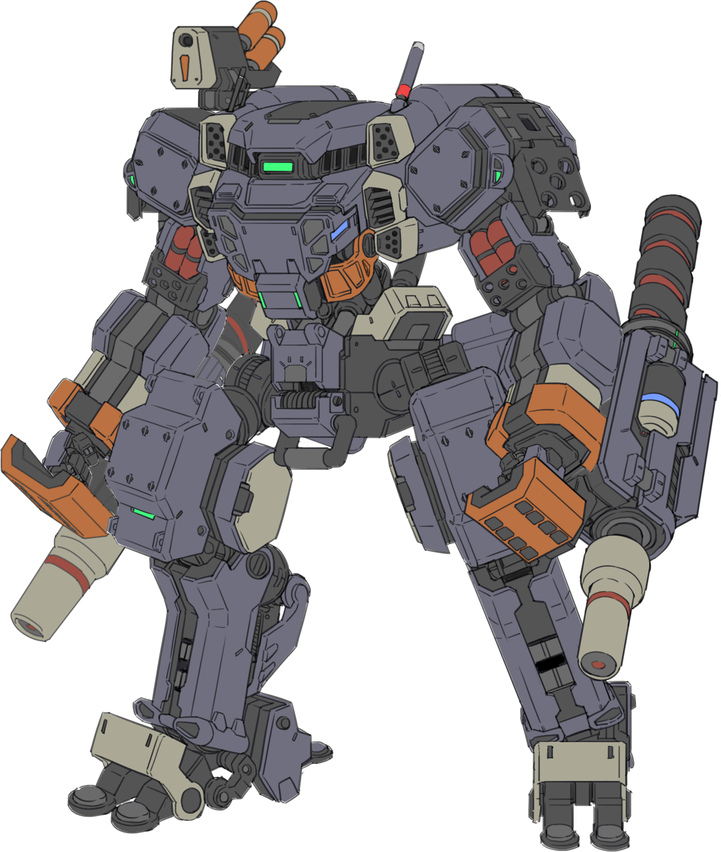 Find This Pin And More On Robot By Snowindii291ex - Real Robot Mecha (1438x1699), Png Download