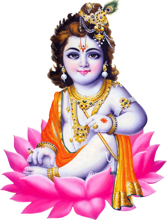 Happy Janmashtami - Shri Krishna Janmashtami 2018 (560x737), Png Download
