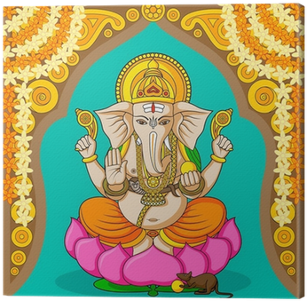 Mural Ganesh (400x400), Png Download