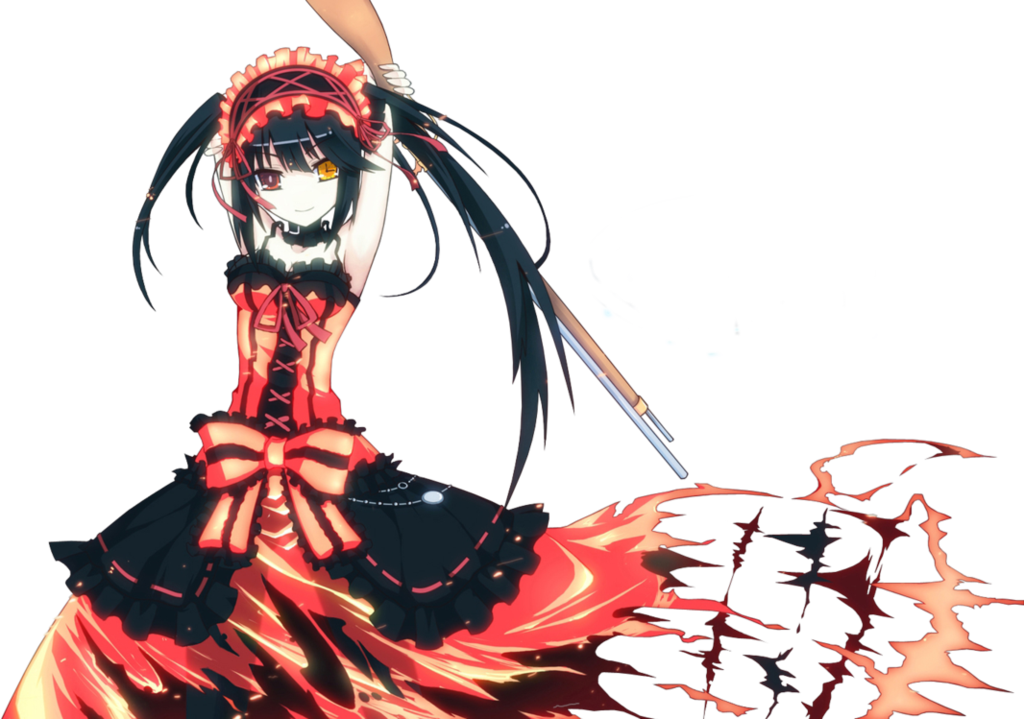 Related Wallpapers - Date A Live Tokisaki Kurumi Png (1024x719), Png Download