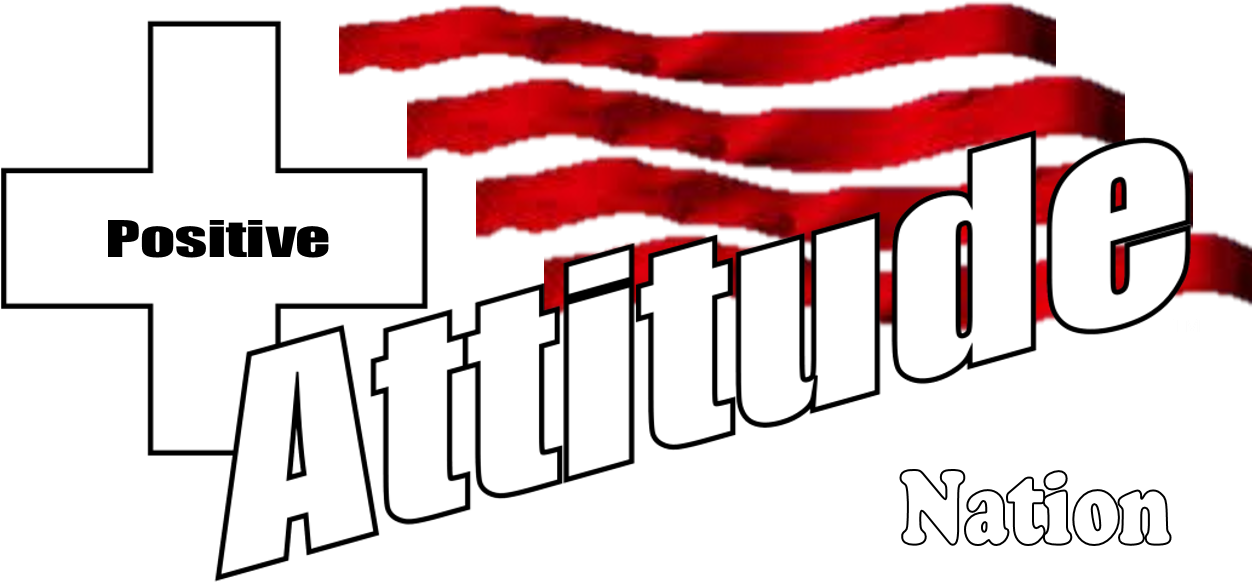 Download Positive Attitude Nation Logo - Attitude Png Text Black Background  PNG Image with No Background 