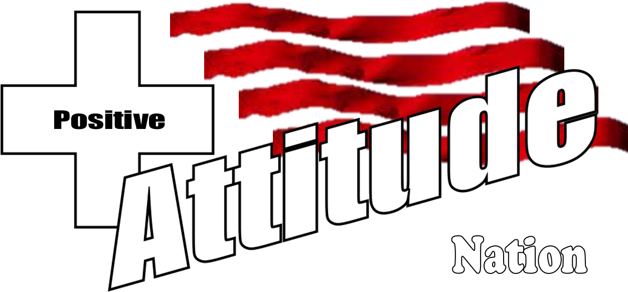 Positive Attitude Nation Logo - Attitude Png Text Black Background (1269x631), Png Download
