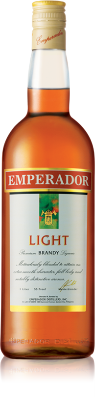 Light-home - Emperador Brandy, Light - 750 Ml (194x804), Png Download