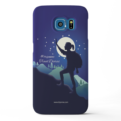 Mobile Case For Samsung Galaxy S6 Travel Diaries Woman - Mobile Phone (500x500), Png Download