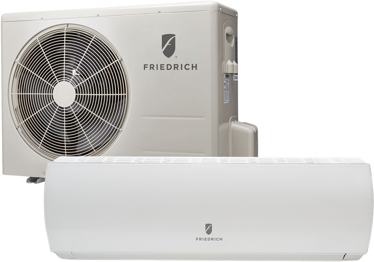 Friedrich Hm12yj 12,000 Btu Single Zone Ductless Mini - Friedrich Hm12yj 12,000 Btu 25 Seer Ductless Mini Split (1200x1200), Png Download