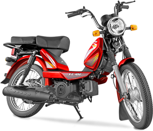 Xl100 Two Wheeler - Tvs Xl New Model 2018 (500x481), Png Download