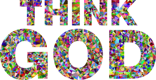 T-shirt Computer Icons God Christianity - Prismatic Rainbow Car Round Ornament (659x340), Png Download