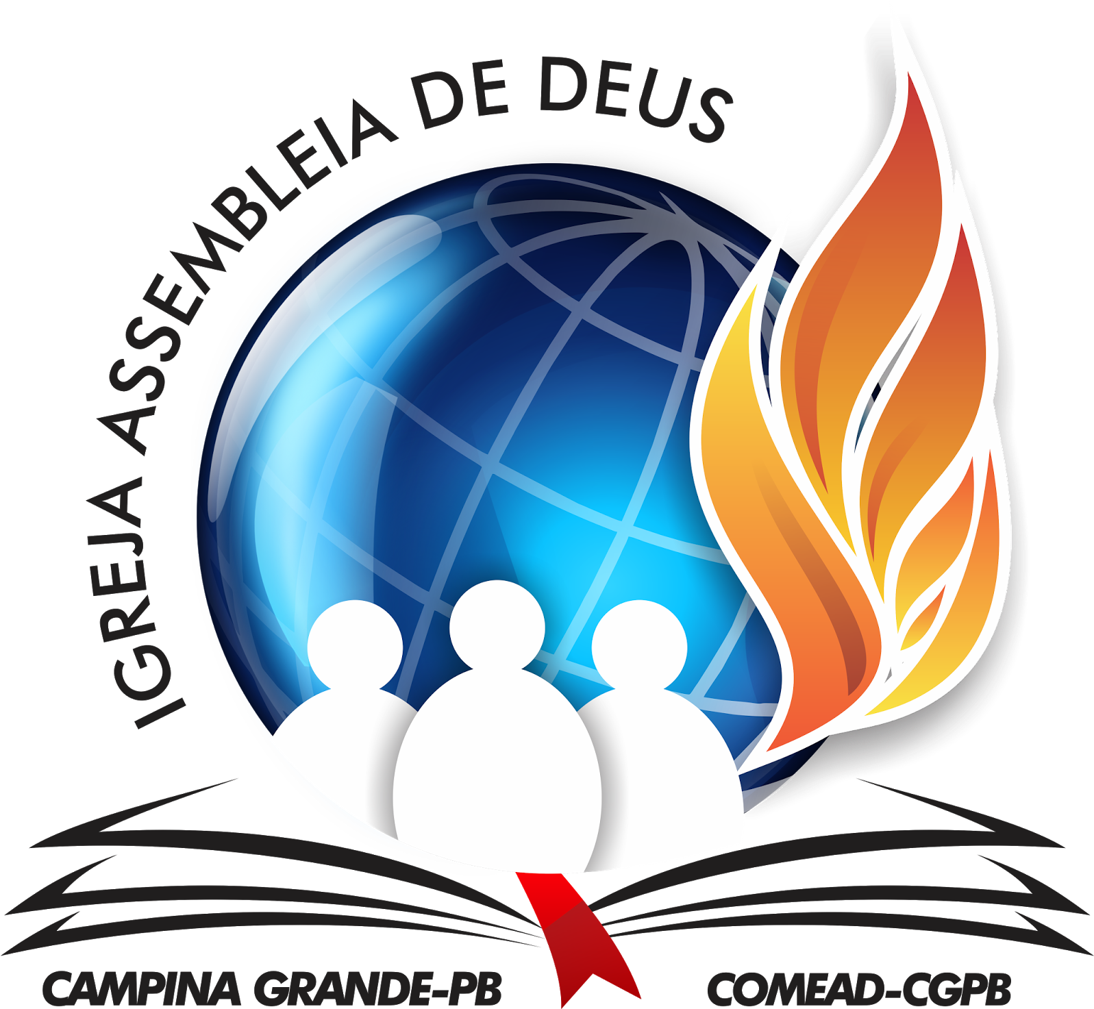 Assembleia De Deus Logo - Logomarca Assembleia De Deus Campina Grande (1600x1509), Png Download