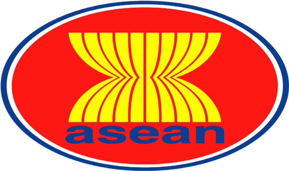 Along With Indian Tri-colour, Asean Flag To Be Seen - Association Of Southeast Asian Nations Logo (595x350), Png Download
