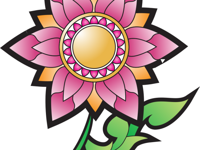 Lotus Clipart Thai Flower - Kytička (640x480), Png Download