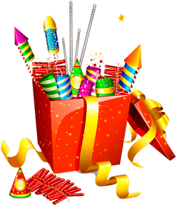 May The Beautiful Gleaming Lamps Of Diwali Brighten - Diwali Crackers Gift Box (347x412), Png Download