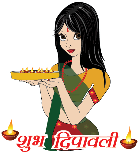 Happy Diwali Stickers - Diwali (454x503), Png Download