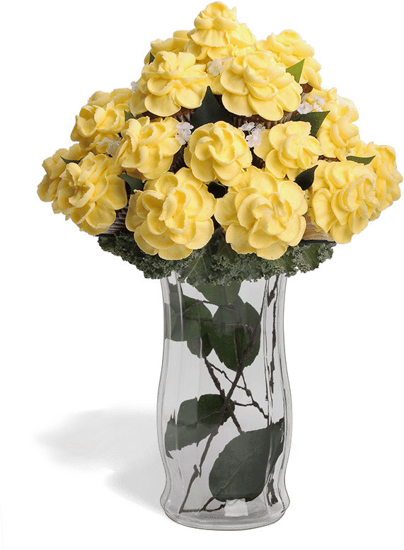 Gold Doublooms - Flower Bouquet (638x800), Png Download